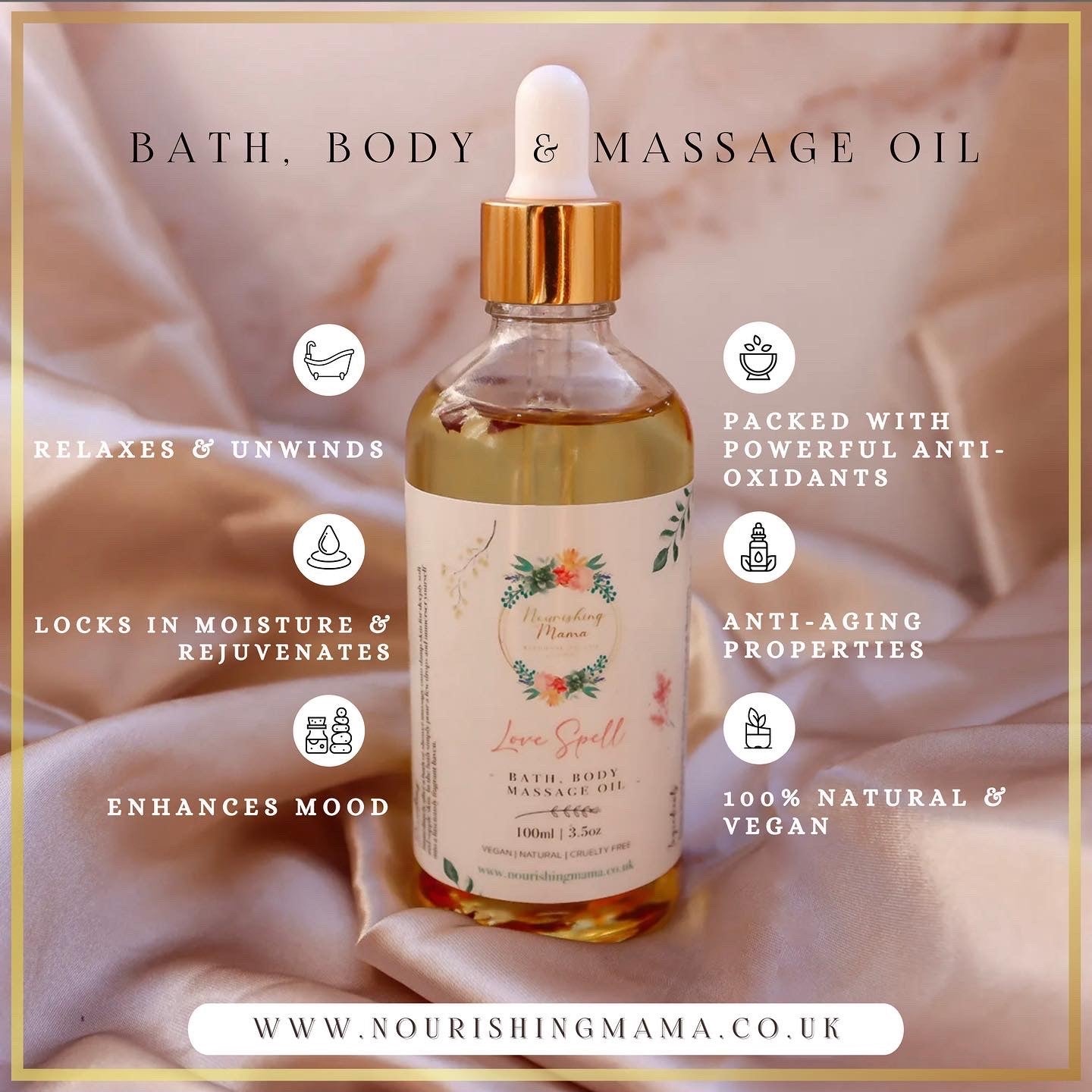 Bath, Body and Massage Oil